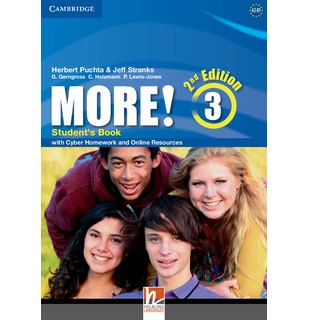 More! Level 3, Student's Book with Cyber Homework and Online Resources