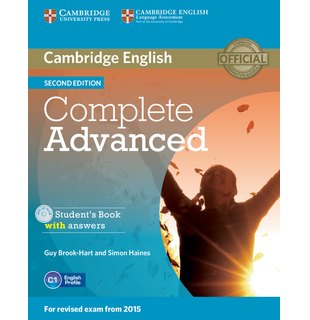 Complete Advanced, Student's Book with Answers with CD-ROM