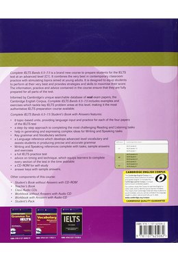 Complete IELTS Bands 6.5-7.5, Student's Book with Answers with CD-ROM