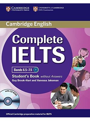 Complete IELTS Bands 6.5-7.5, Student's Book without Answers with CD-ROM