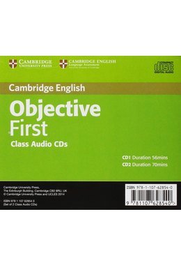 Objective First, Class Audio CDs (2)