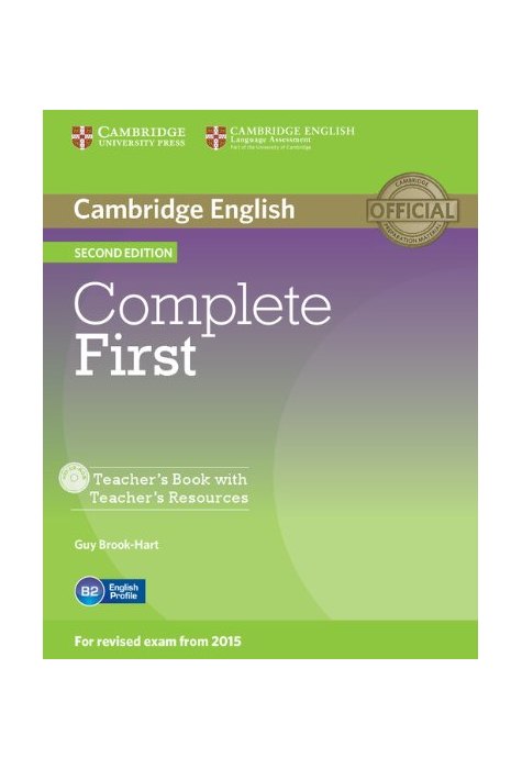 Complete First, Teacher's Book with Teacher's Resources CD-ROM