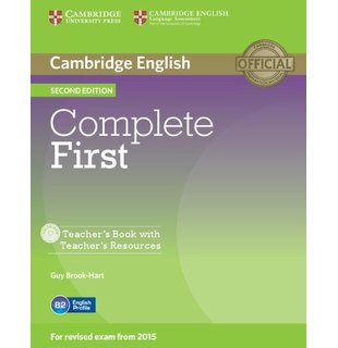 Complete First, Teacher's Book with Teacher's Resources CD-ROM