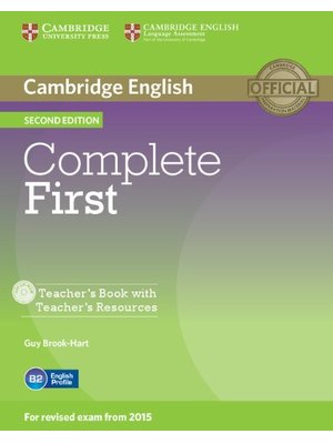 Complete First, Teacher's Book with Teacher's Resources CD-ROM