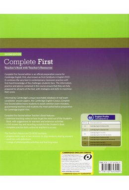 Complete First, Teacher's Book with Teacher's Resources CD-ROM