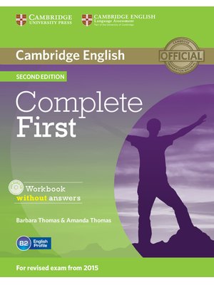 Complete First, Workbook without Answers with Audio CD