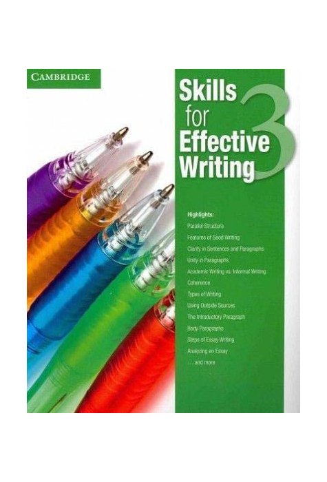 Skills for Effective Writing Level 3, Student's Book