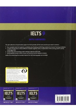 IELTS 9, Self-study Pack (Student's Book with Answers and Audio CDs (2))