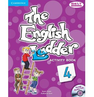 The English Ladder Level 4, Activity Book with Songs Audio CD
