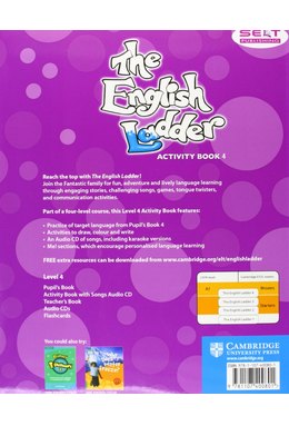 The English Ladder Level 4, Activity Book with Songs Audio CD