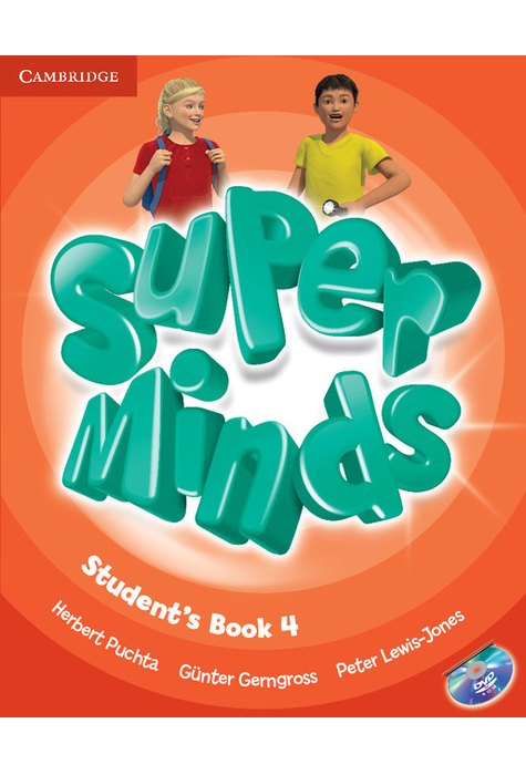 Super Minds Level 4, Student's Book with DVD-ROM