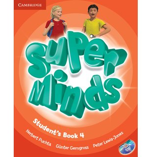 Super Minds Level 4, Student's Book with DVD-ROM