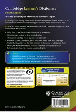 Cambridge Learner's Dictionary with CD-ROM