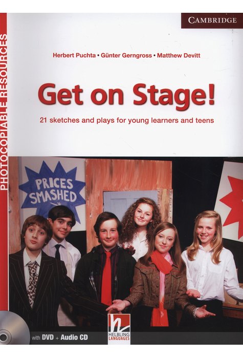 Get on Stage!, Teacher's Book with DVD and Audio CD