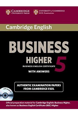 Business 5 Higher, Self-study Pack (Student's Book with Answers and Audio CD)