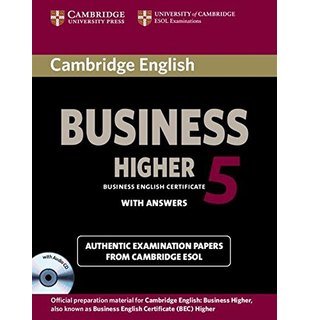 Business 5 Higher, Self-study Pack (Student's Book with Answers and Audio CD)