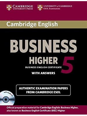 Business 5 Higher, Self-study Pack (Student's Book with Answers and Audio CD)