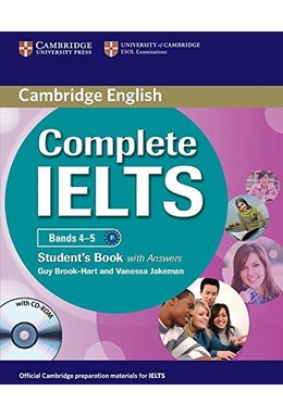 Complete IELTS Bands 4-5, Student's Book with Answers with CD-ROM