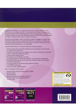 Complete IELTS Bands 4-5, Student's Book with Answers with CD-ROM