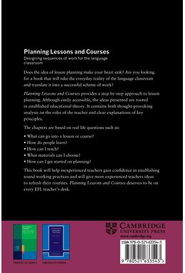 Planning Lessons and Courses