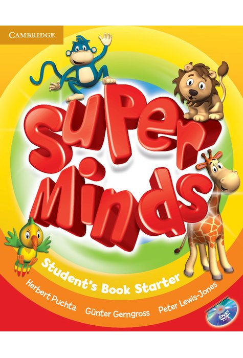 Super Minds Starter, Student's Book with DVD-ROM