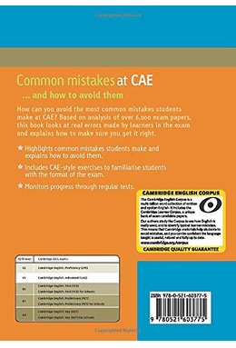 Common Mistakes at CAE...and How to Avoid Them