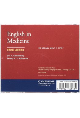 English in Medicine, Audio CD