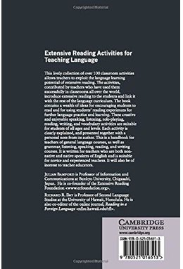 Extensive Reading Activities for Teaching Language