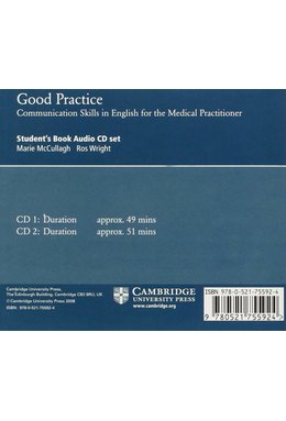 Good Practice, 2 Audio CD Set - Communication Skills in English for the Medical Practitioner