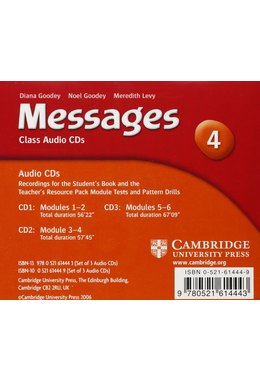 Messages 4, Class Audio CDs