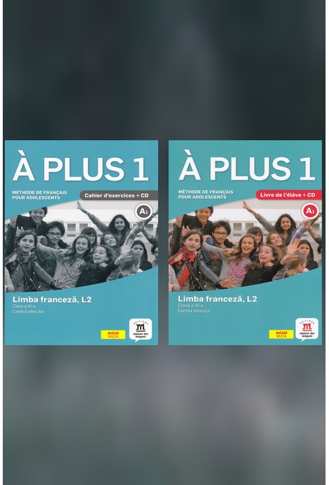 Pachet limba franceză L2(À plus 1). Clasa a VI-a Pachet limba franceză L2(À plus 1). Clasa a VI-a