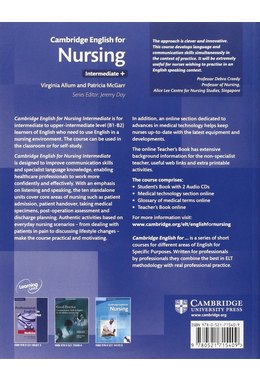 Cambridge English for Nursing Intermediate Plus, Student's Book with Audio CDs (2)