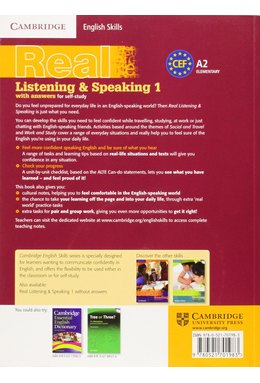 Real Listening and Speaking 1 with Answers and Audio CD