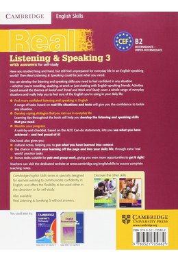 Real Listening and Speaking 3 with Answers and Audio CD