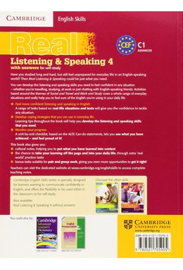 Real Listening and Speaking 4 with Answers and Audio CDs