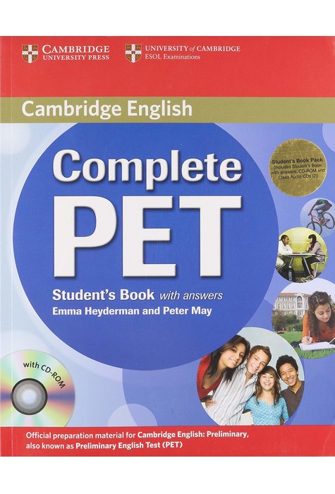 Complete PET, Student's Book Pack (Student's Book with answers with CD-ROM and Audio CDs (2))