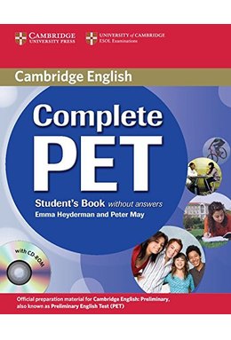 Complete PET, Student's Book without answers with CD-ROM