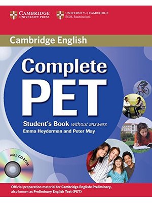 Complete PET, Student's Book without answers with CD-ROM
