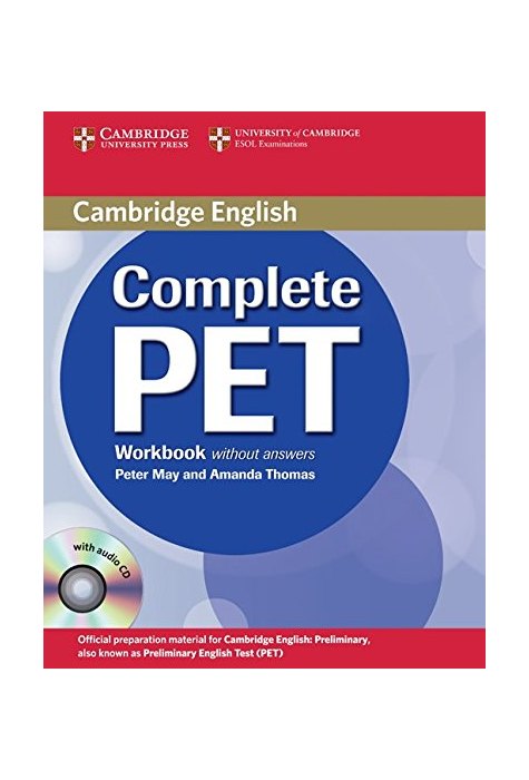 Complete PET, Workbook without answers with Audio CD