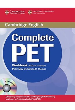 Complete PET, Workbook without answers with Audio CD