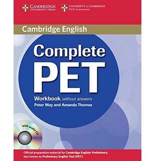 Complete PET, Workbook without answers with Audio CD