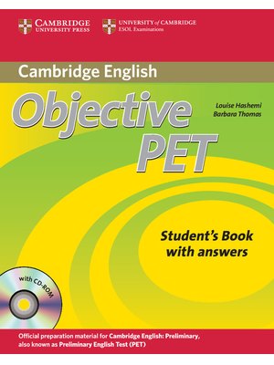 Objective PET, Self-study Pack (Student's Book with answers with CD-ROM and Audio CDs(3))