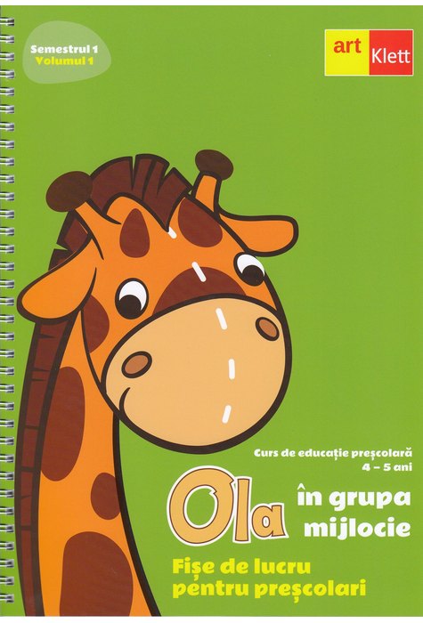 OLA în grupa mijlocie. Fișe de lucru pentru preșcolari. Semestrul 1. Vol 1. OLA în grupa mijlocie. Fișe de lucru pentru preșcolari. Semestrul 1. Vol 1.