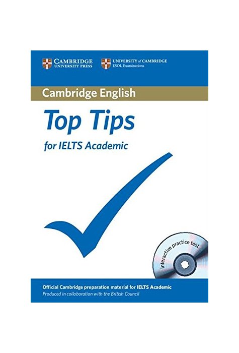 Top Tips for IELTS Academic, Paperback with CD-ROM