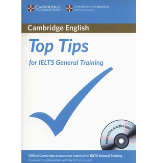 Top Tips for IELTS General, Training Paperback with CD-ROM