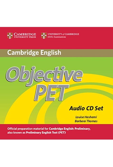 Objective PET, Audio CDs Objective PET, Audio CDs