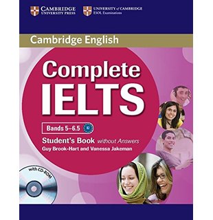 Complete IELTS Bands 5-6.5, Student's Book without Answers with CD-ROM