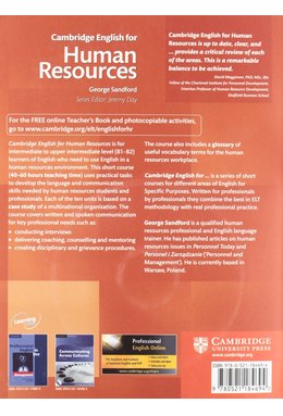 Cambridge English for Human Resources, Student's Book with Audio CDs (2)