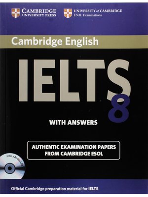 Cambridge IELTS 8, Self-study Pack (Student's Book with Answers and Audio CDs (2))