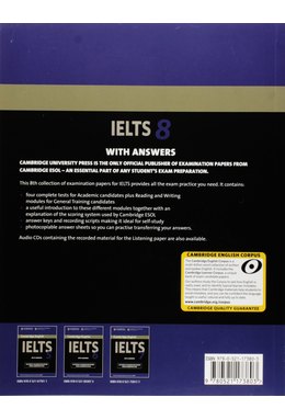 Cambridge IELTS 8, Self-study Pack (Student's Book with Answers and Audio CDs (2))